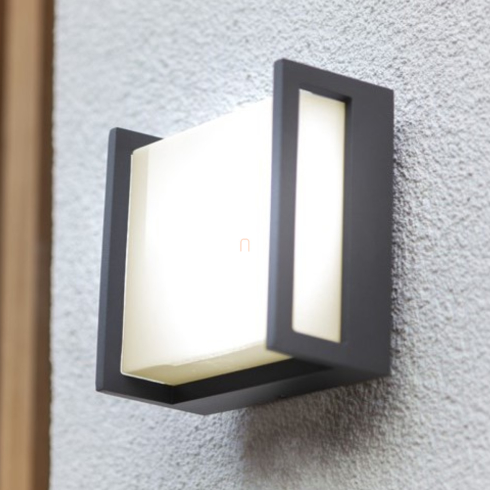 Kültéri fali LED lámpa - Qubo Lutec 5195404118, 850 lm, 4000 K, 7.8 W, 220-240 V, IP54