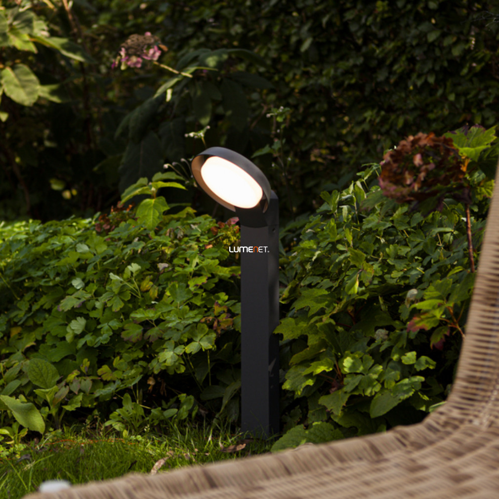 Kültéri LED állólámpa 15 W, melegfehér, 67 cm, szürke színű (Polo)