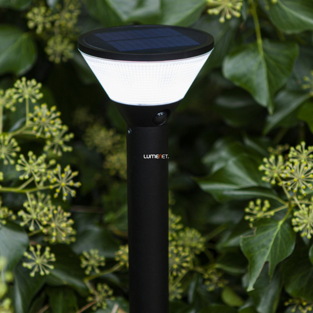 Connect Smart talajba szúrható kerti LED lámpa napelemmel 6,8 W, hideg-melegfehér, fekete (Karlo RGBW)