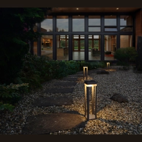Kültéri talajba szúrható LED spot lámpa 1 W, melegfehér, szürke - Table Lutec 6908002337
