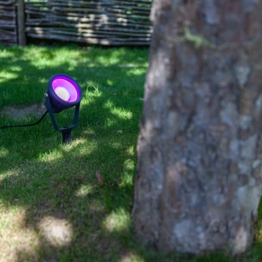 Connect Smart talajba szúrható kerti LED lámpa 7,5 W, hideg-melegfehér, antracit-opál - Mini Leto Lutec 6602903424