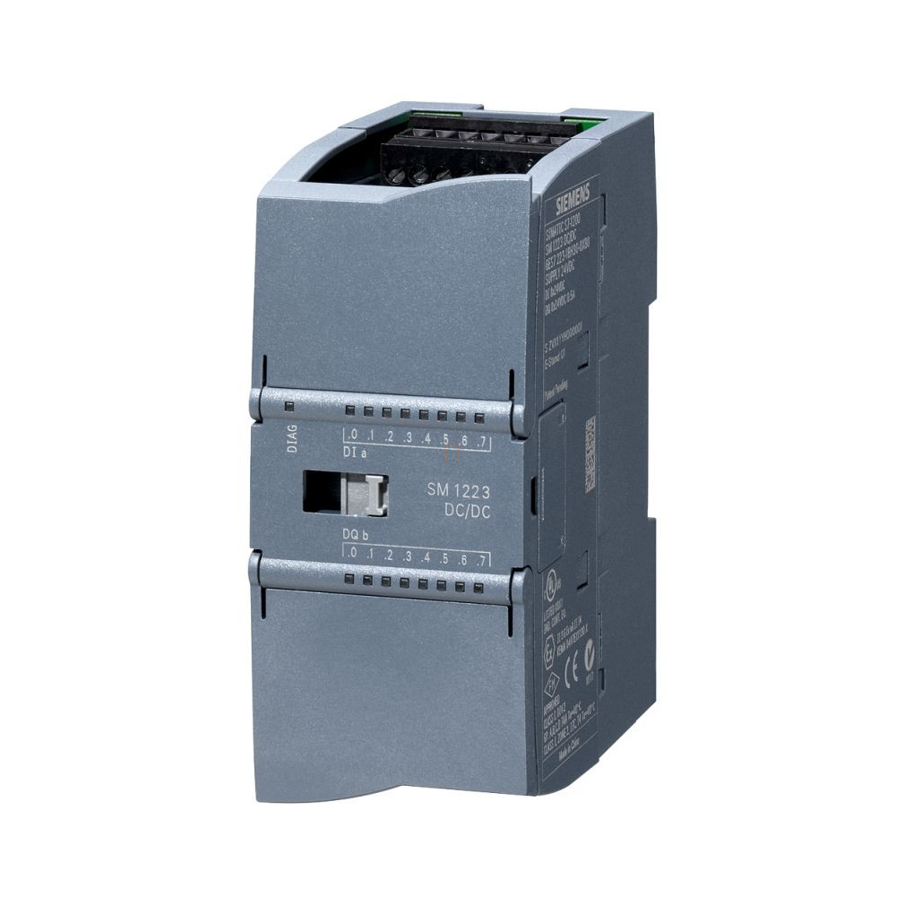 Siemens 6ES7223-1BH32-0XB0 SM 1223 DC/DC bővítő, 8DI 24VDC, 8DO 24VDC 0.5A