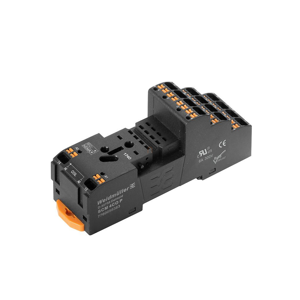 SCM 4CO P relé foglalat 7760056363 Weidmüller