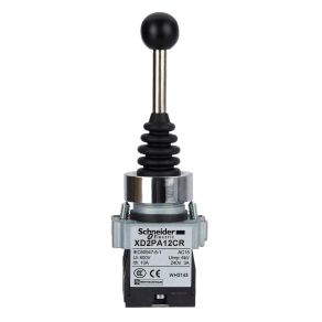 Schneider Electric Easy Harmony XB2 - XD2PA12CR - Joystick, 2 irány, 2 NO, műanyag, 22mm