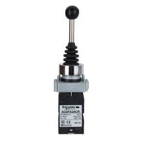 Schneider Electric Easy Harmony XB2 - XD2PA24CR - Joystick, 4 irány, 4 NO, műanyag, 22mm, visszatérő