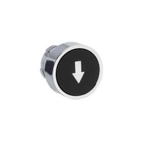   Schneider Electric Easy Harmony XB2 - ZB2BA334C - Nyomógomb fej, fehér, jelölt, nyíl fel, fém, panelbe süllyesztett, 22mm, visszatérő