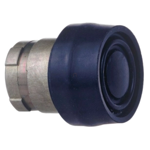   Schneider Electric Easy Harmony XB2 - ZB2BP2C - Nyomógomb fej, kiemelkedő, fekete, fém, 22mm, visszatérő, védősapkás, jelöletlen