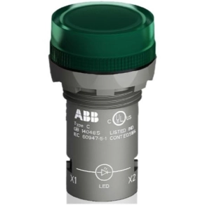   ABB 1SFA619403R5022 CL2-502G kompakt jelzőlámpa zöld 24 V AC/DC