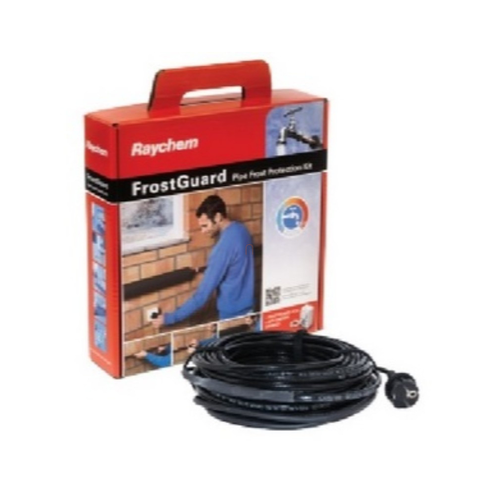 FROSTGUARD-2M Önszabályozó fűtőkábel csatlakozóval. Tartalma: 2m FrostGuard ETL10 kábel ( 10W/m 5°C-on ) 2m-es csatlakozó kábellel.  (FROSTGUARD-2M)