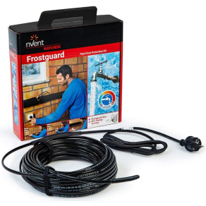   FROSTGUARD-6M Önszabályozó fűtőkábel csatlakozóval. Tartalma: 6m FrostGuard ETL10 kábel ( 10W/m 5°C-on ) 2m-es csatlakozó kábellel.  (FROSTGUARD-6M)