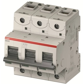   ABB 2CCS863001R0404 S803S-C40 kismegszakító, 50 kA 3P C 40 A 400/ 690 V AC