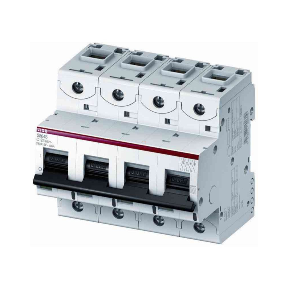 S803S-UCB16 Kismegszakító, Icn=50 kA, 3P, UCB karakterisztika, In=16A, 400/690V AC / 250 VDC, ABB, 2CCS863001R1165