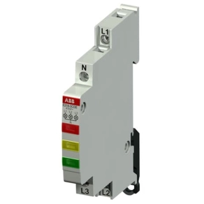   ABB 2CCA703902R0001 E219-3CDE jelzőlámpa, 3 LED (piros-sárga-zöld), 415/ 250 V AC