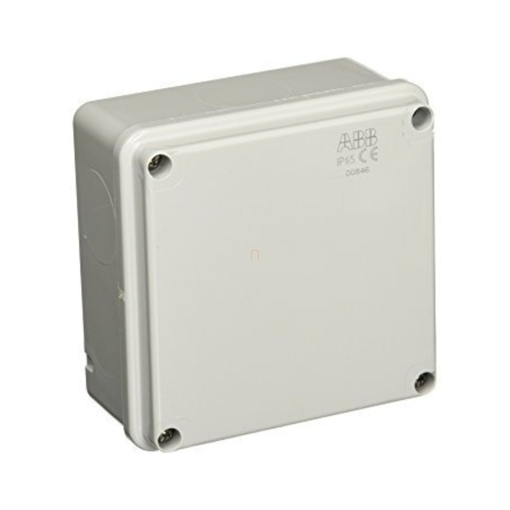 Műanyag kötődoboz 100x100x50mm csavarozható fedéllel, IP55 M008460000 ABB