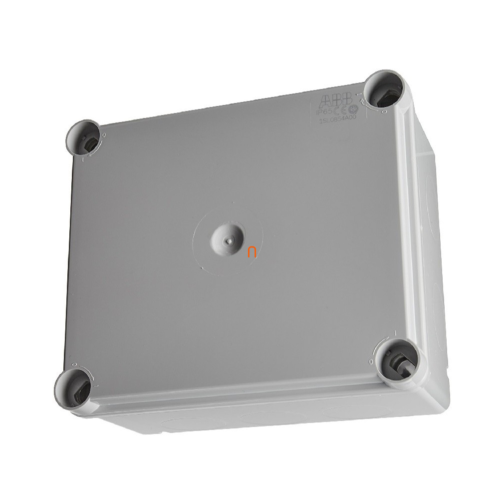 Műanyag kötődoboz 160x135x77mm szürke fedéllel, IP65 1SL0854A00 ABB
