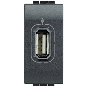 Bticino l4285 ll usb antracit