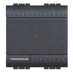 BTICINO L4004M2N Living keresztkapcsoló 2 modul, antracit