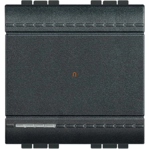 Bticino LL nyomó 2m antracitL4005M2A