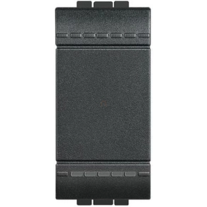 BTICINO LL nyomó 10A 1P antracit L4005A