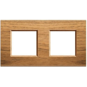 BTICINO LL takarókeret 2+2m LNC szögletes LNA4802M2LNC