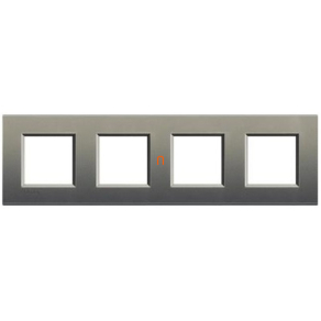 BTICINO LL takarókeret 2+2+2+2m szögletes AE LNA4802M4AE