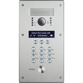   BTICINO 308040 Monobloc vandálbiztos - PE digitális hívás inox Linea 300