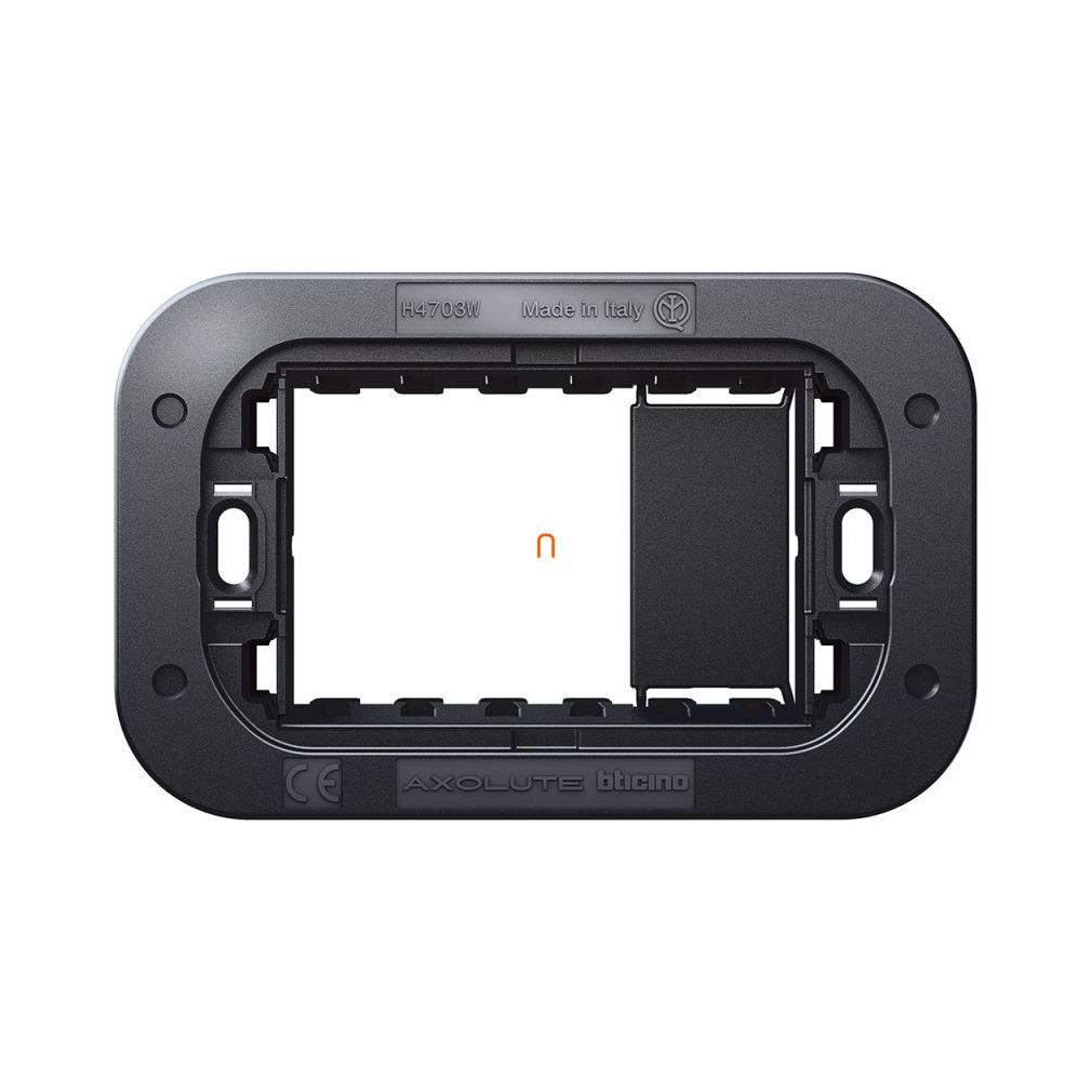 BTICINO Axolute rögzítőkeret 3 modulos, csavaros AIR H4703W