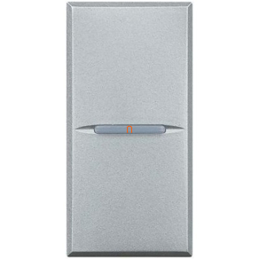 Axolute HC4003N váltó-egypól kapcs 1 modulos szürke