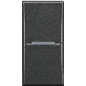   Axolute HS4003N váltókapcspló 1P 1 modul antracit nyomó 2M antracit