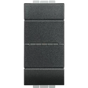 LL nyomó ax 1P 10A 1m antracit L4055N