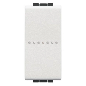 BTICINO LL nyomó ax 1P 10A 1m fehér N4055N