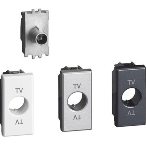 BTICINO Axolute végzáró csatl,koax ,1 mod H4202D