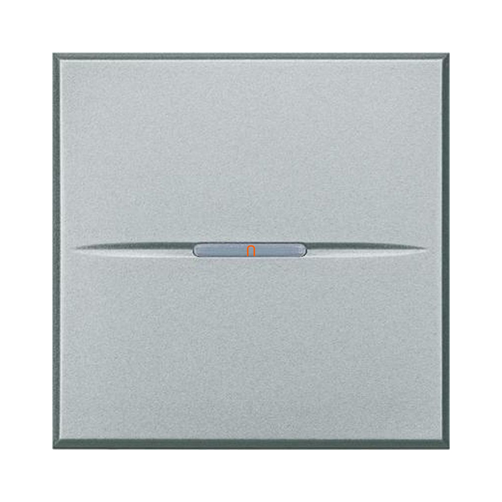 Axolute HC4003M2N váltókapcs. 1P 2 modulos, aluminium