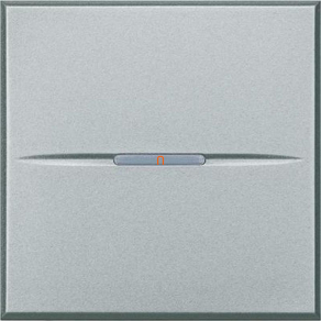 Axolute HC4003M2N váltókapcs. 1P 2 modulos, aluminium