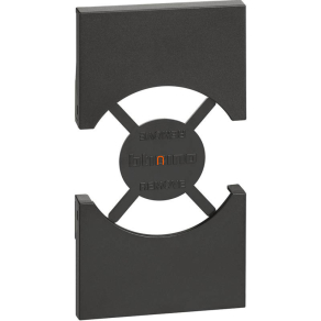 BTICINO LivingNow burkolat 2 modul fekete KG03