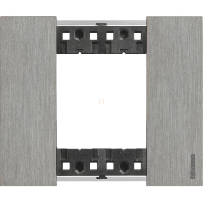 BTICINO LivingNow keret STEEL 2 modul KA4802ZG