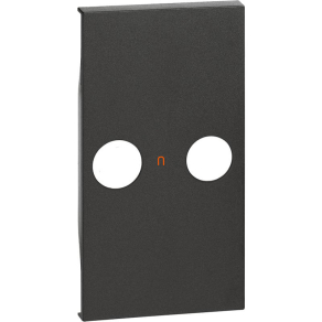 BTICINO LivingNow burkolat 2 modul fekete KG25M2