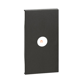 BTICINO LivingNow burkolat 2m fekete KG08M2