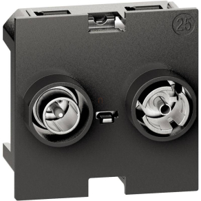 BTICINO LivingNow csatlakozó TV-SAT 2m l K4217M2D