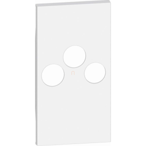 BTICINO LivingNow burkolat 2 modul fehér KW26M2