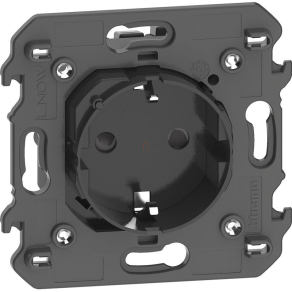 BTICINO LivingNow dugalj 2P+F fekete vezérelt KG4141AC