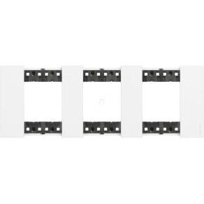 BTICINO LivingNOW keret 2+2+2 modul KW fehér KA4802M3KW