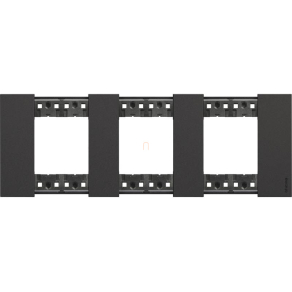 BTICINO LivingNow keret 2+2+2 modul fekete KA4802M3KG