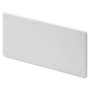   Nagy ellenállóképességű ütésálló sima fedél 480x160 IP40 Fehér (RAL9016) GW48009, GW48009PM kötődobozkhoz GW48020 Gewiss
