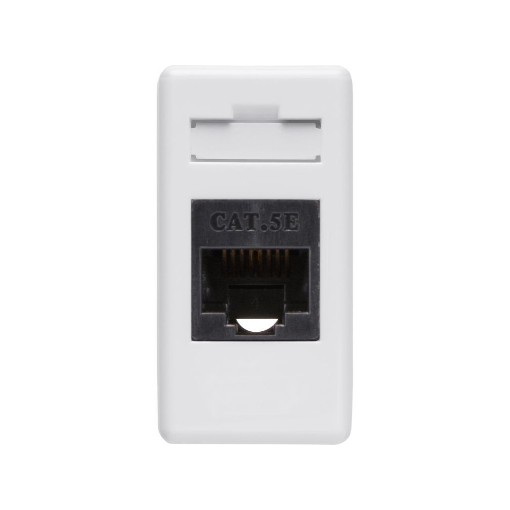 GW 20271  Cat5e UTP RJ-45 fehér burk. 1mod