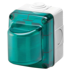 Gewiss 27416 zöld jelzőlámpa IP55