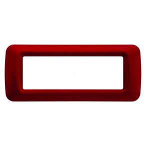 GEWISS 22536 díszkeret burgundi vörös 6 modul TOP SYSTEM