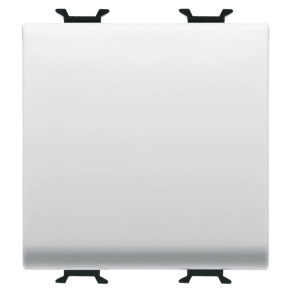   Gewiss Chorus fényes fehér Nyomógomb, NO 16A 2 modulos GW10171