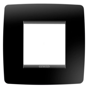   Chorus ONE tinta fekete 1-es keret (2 modul) GW16122TN Gewiss
