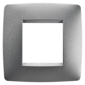 Gewiss Chorus One titánium 1-es keret (2 modul) GW16122VT